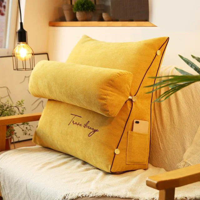 Comfort Haven | Reading Pillow for Bed with Adjustable Support | Cozy Backrest for Ultimate Relaxation 6
