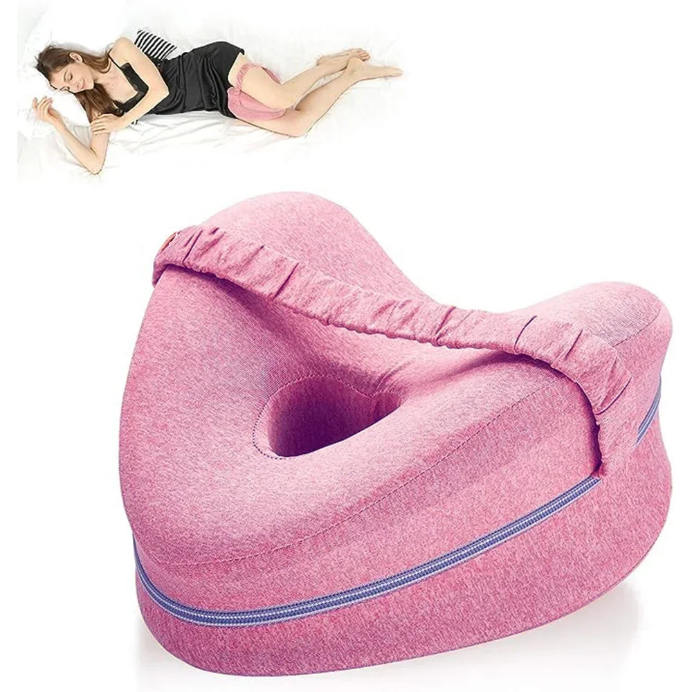 Comfort Support | Knee Pillow for Side Sleepers with Memory Foam Design | Ideal Knee Alignment for Better Sleep 7