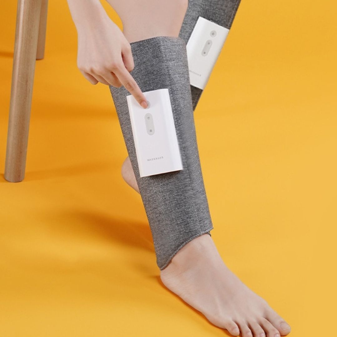 Comfort Wrap | Heated Leg Massager with Adjustable Intensity | Portable Relief for Tired Feet and Calves 7