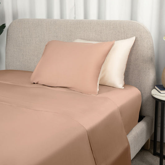 Eden Om | Reversible Bamboo Pillow Cases with Temperature Regulation | Soft & Eco-Friendly for Luxurious Sleep 1