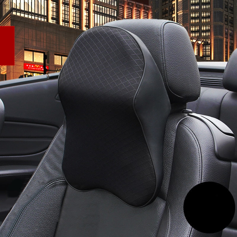 Ergonomic Car Neck Pillow with Memory Foam Support | Stylish Design for Ultimate Driving Comfort 5