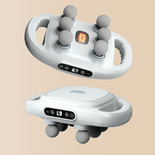 Fascia Series | Massage Gun with Six Interchangeable Heads | Adjustable Speeds for Deep Tissue Muscle Relief 9