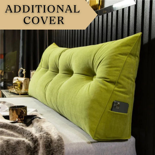Luxury Wedge Pillow Covers | Removable & Machine Washable in 11 Colors | Perfect Fit for Custom Comfort 1