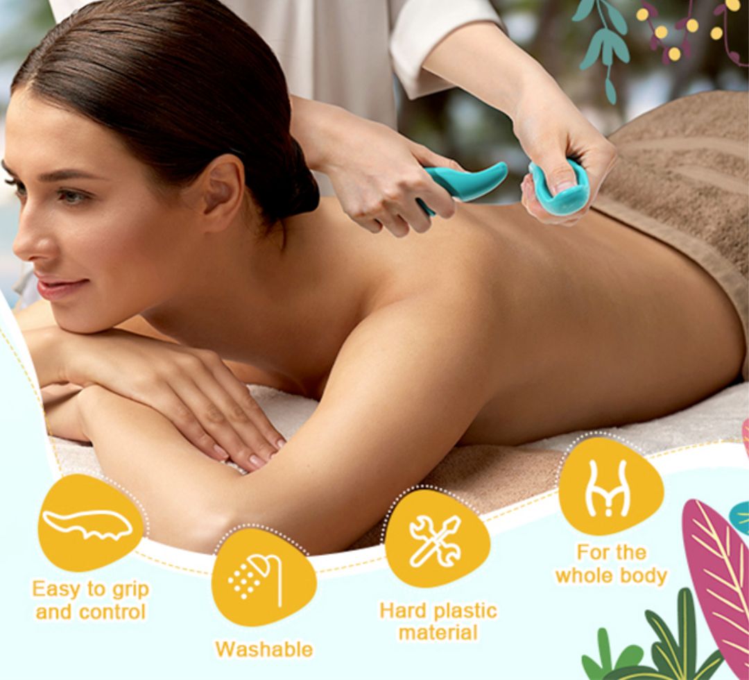 Massage Master | Deep Tissue Massage Tool with Ergonomic Grip | Pain Relief for Therapists and Home Use 8