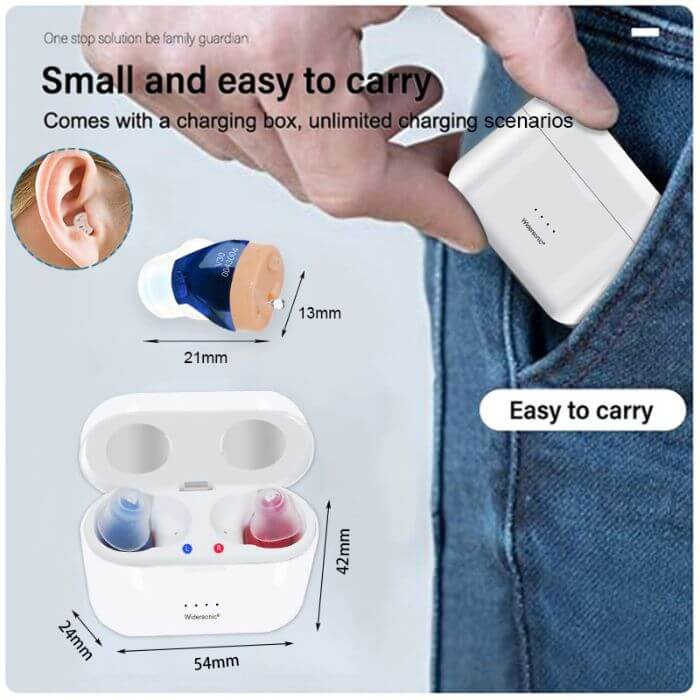 Rechargeable Hearing Aids with Auto Volume Adjustment | Comfortable & Eco-Friendly Hearing Solution 7