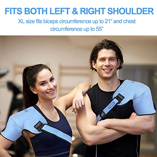 Shoulder Ice Pack | 3D Design for Hot & Cold Therapy | Adjustable Straps for Pain Relief 7