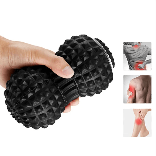 VibraRoll | Vibrating Massage Roller with 4 Speed Modes | Portable Mus Cloudy Mellow VibraRoll | Vibrating Massage Roller with 4 Speed Modes | Portable Mus Cloudy Mellow