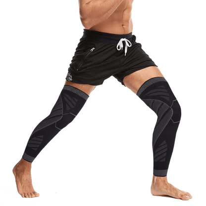 Active Support | Leg Compression Sleeve with Adjustable Straps | Enhanced Circulation for Injury Prevention 0