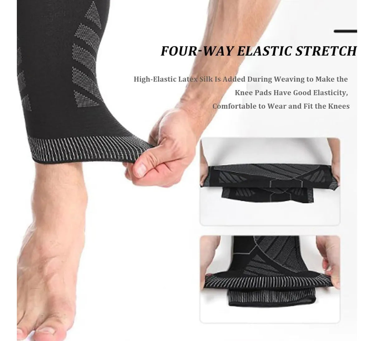 Active Support | Leg Compression Sleeve with Adjustable Straps | Enhanced Circulation for Injury Prevention 6