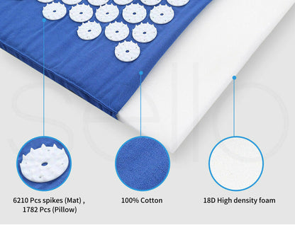Acupressure Yoga Mat | Therapeutic Pressure Point Stimulation for Enhanced Relaxation and Wellness 5