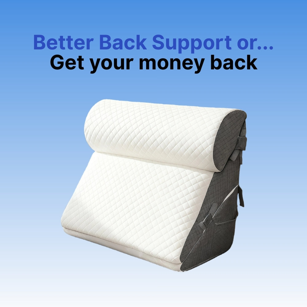 Adjustable Wedge Pillow for Acid Reflux Relief with 3-Piece Design | Premium Memory Foam for Comfort and Recovery 0