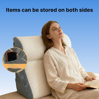 Adjustable Wedge Pillow for Acid Reflux Relief with 3-Piece Design | Premium Memory Foam for Comfort and Recovery 3