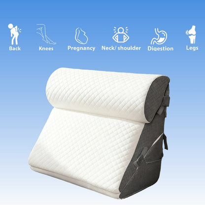 Adjustable Wedge Pillow for Acid Reflux Relief with 3-Piece Design | Premium Memory Foam for Comfort and Recovery 5