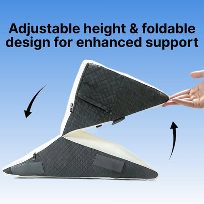 Adjustable Wedge Pillow for Acid Reflux Relief with 3-Piece Design | Premium Memory Foam for Comfort and Recovery 6
