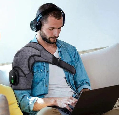 Advanced Heating Shoulder Brace | Compression Therapy with Vibration for Pain Relief 2