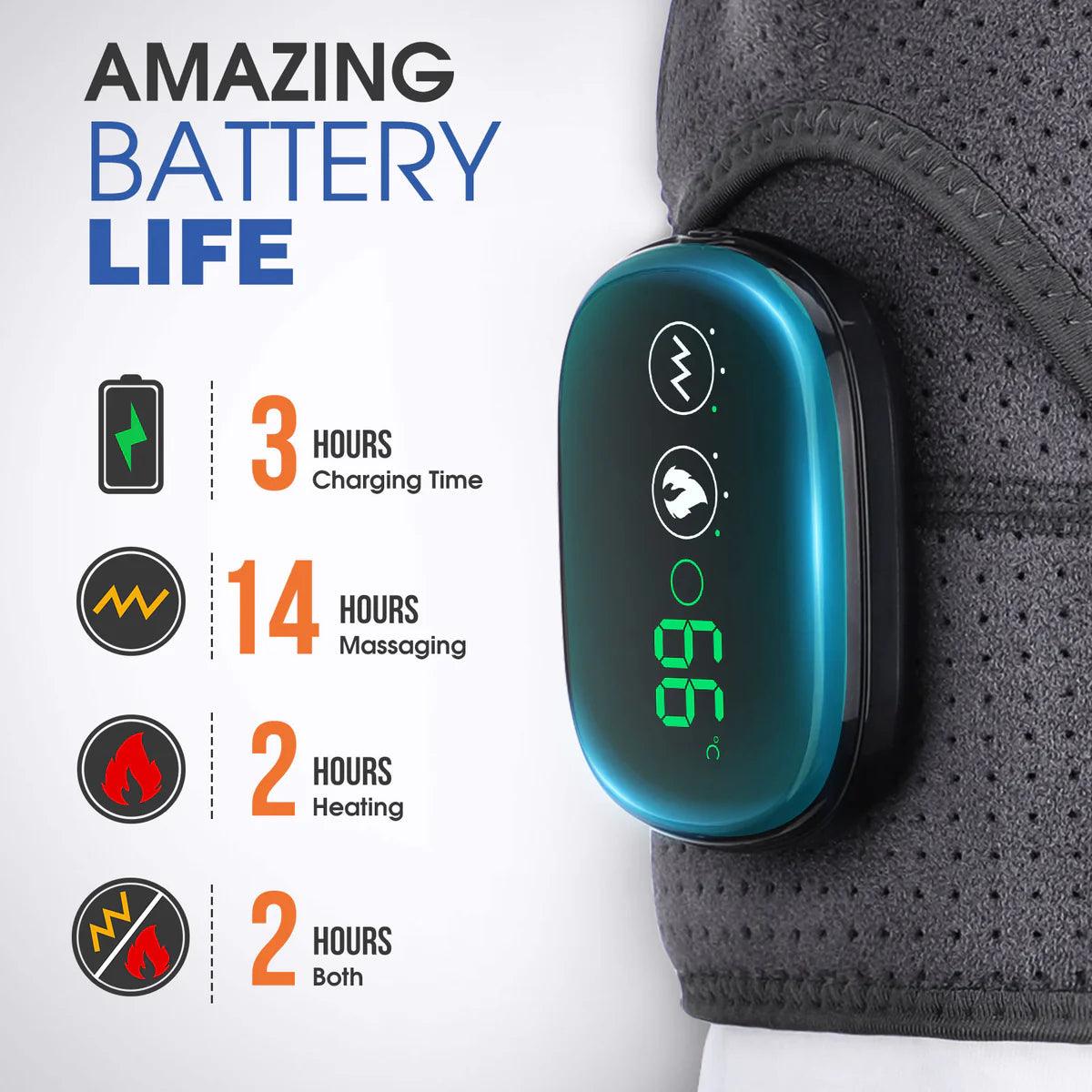 Advanced Heating Shoulder Brace | Compression Therapy with Vibration for Pain Relief 4