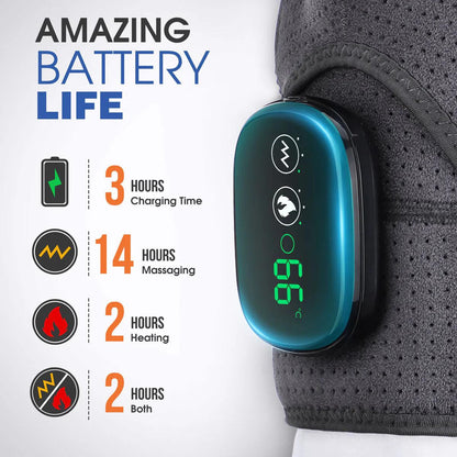 Advanced Heating Shoulder Brace | Compression Therapy with Vibration for Pain Relief 4