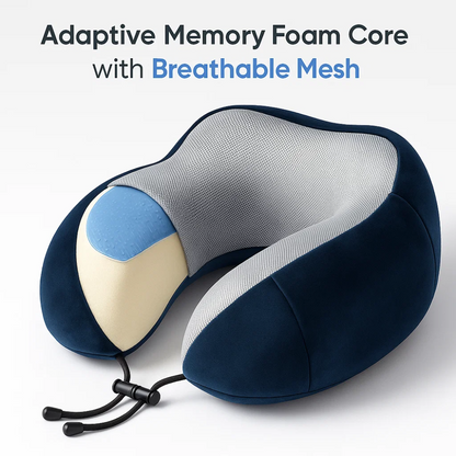 AirRest | Memory Foam Travel Pillow with Ergonomic Design | Ultimate Comfort for Travel 6