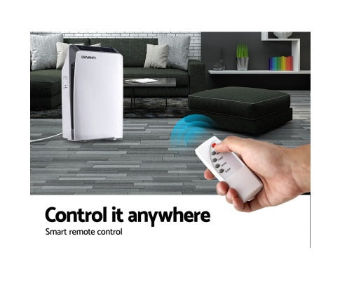 Air Purifier | HEPA Air Purifier with 4-Layer Filtration System | Smart Air Quality Sensor for Home Allergy Relief 5