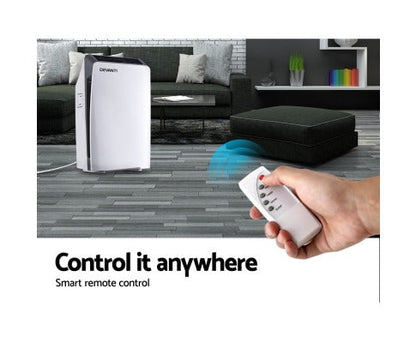 Air Purifier | HEPA Air Purifier with 4-Layer Filtration System | Smart Air Quality Sensor for Home Allergy Relief 5