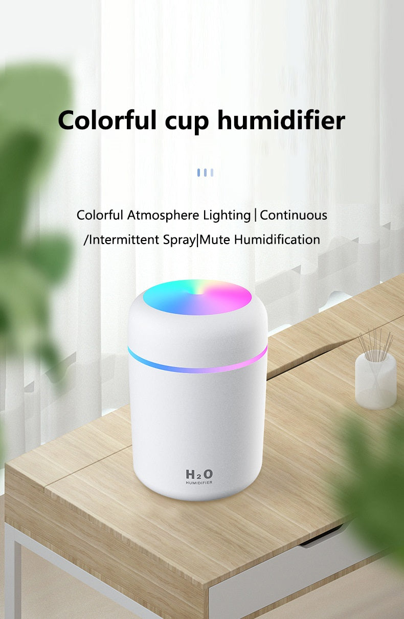 Aroma Oil Diffuser | Portable Essential Oil Diffuser with Colorful LED Light | Nano Mist Technology for Refreshing Air 4
