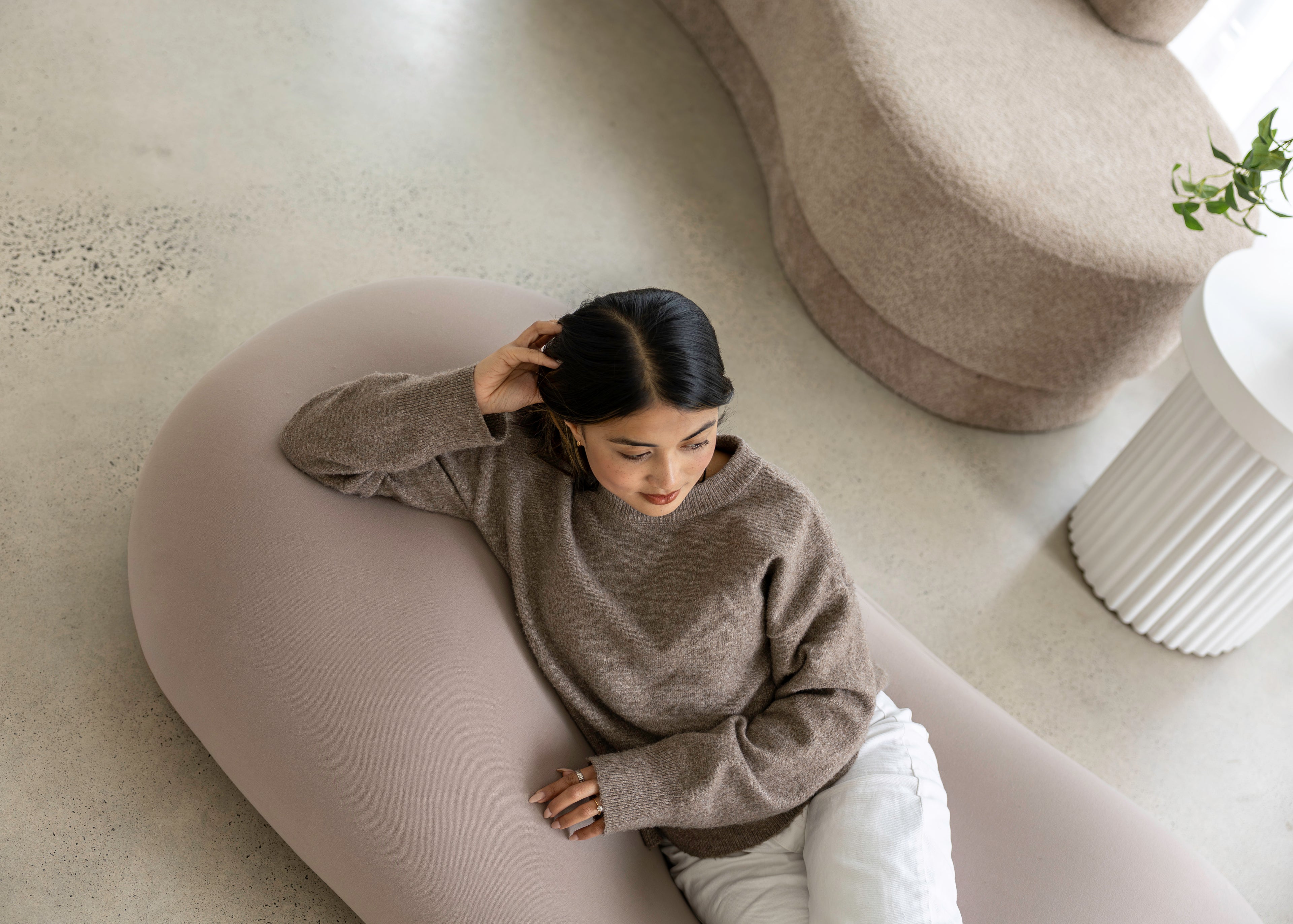 Bean bag pod, bean bag chair