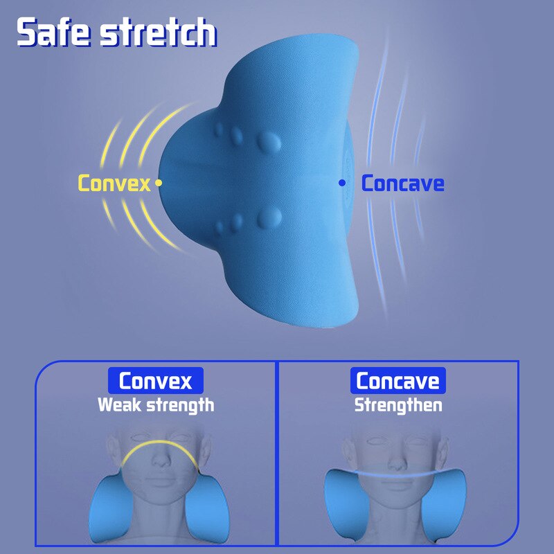 Cervical Comfort | Neck Stretcher with 12 Acupressure Nodes | Ergonomic Design for Instant Tension Relief 5