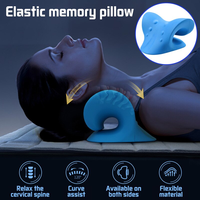 Cervical Comfort | Neck Stretcher with 12 Acupressure Nodes | Ergonomic Design for Instant Tension Relief 6