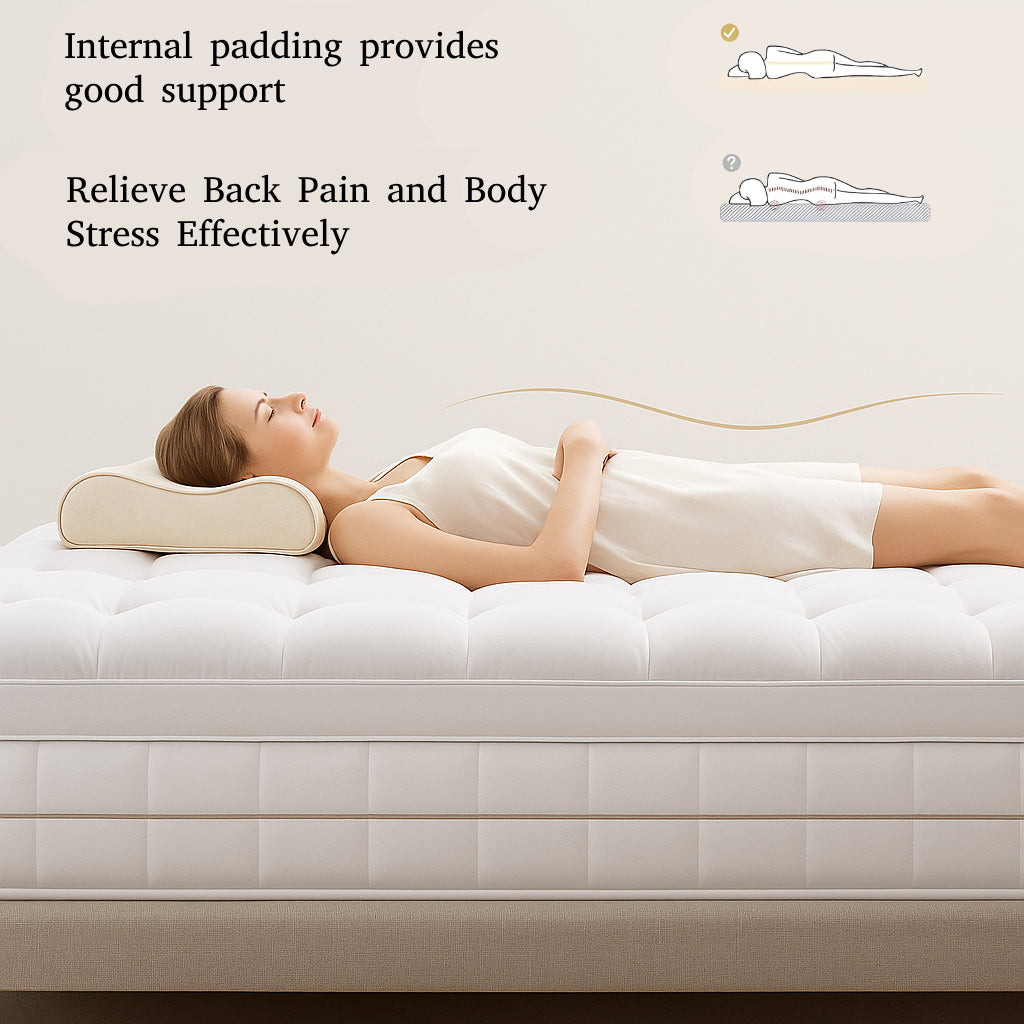 CloudLift | Cooling Mattress Topper with Gel Infusion | Enhanced Comfort for Back Pain Relief 3