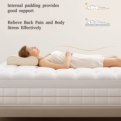 CloudLift | Cooling Mattress Topper with Gel Infusion | Enhanced Comfort for Back Pain Relief 3
