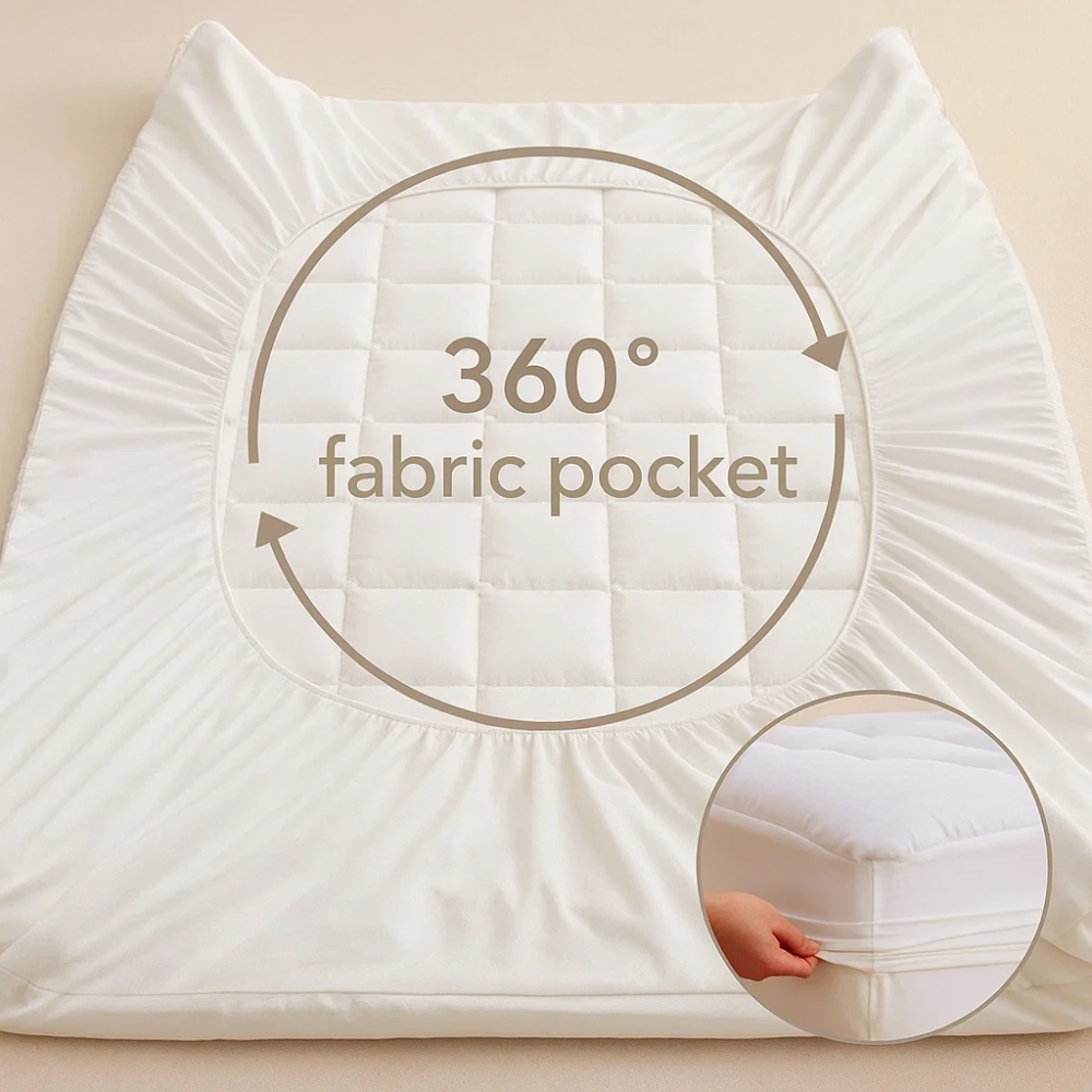CloudLift | Cooling Mattress Topper with Gel Infusion | Enhanced Comfort for Back Pain Relief 4
