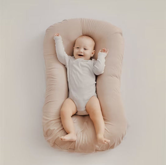 ComfortNest | Baby Pillow with Breathable Fabric & Hypoallergenic Material | Prevents Flat Head Syndrome for Healthy Sleep 0