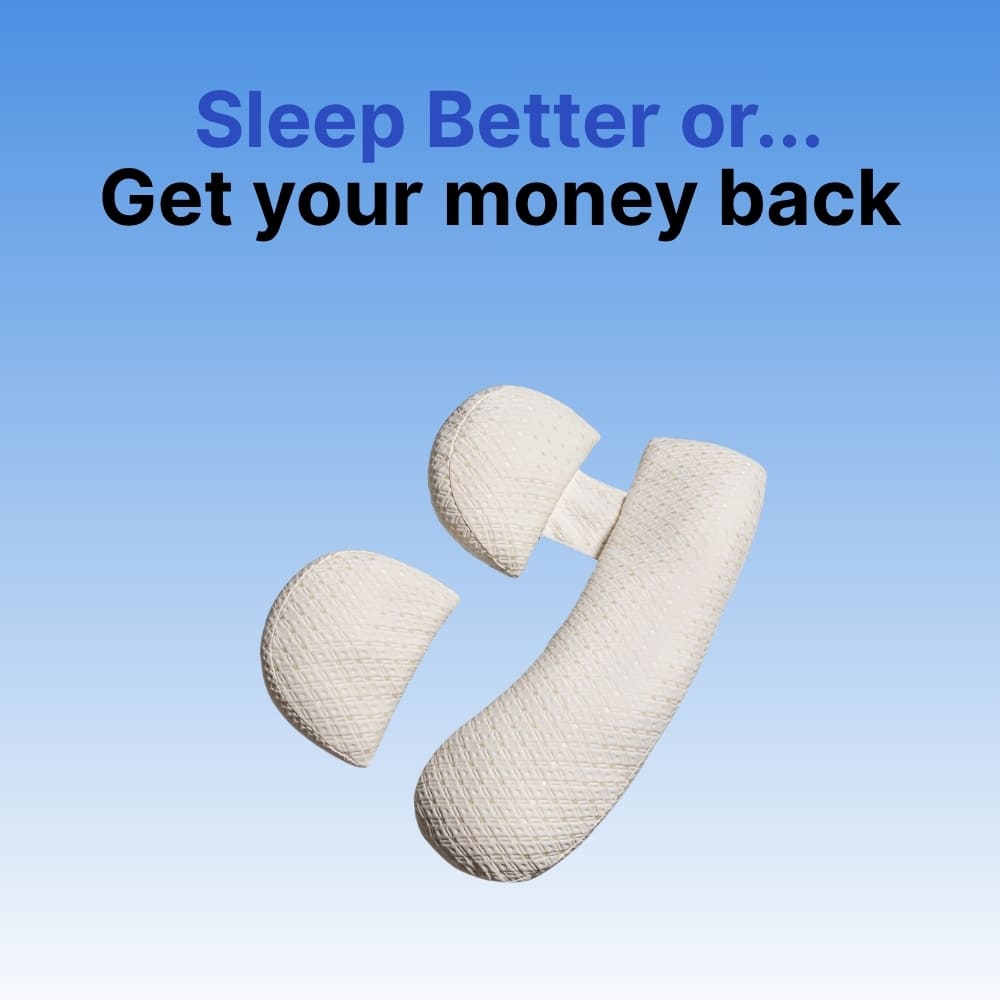 ComfortNest | U Shaped Pregnancy Pillow with Adjustable Filling | Ergonomic Design for Ultimate Comfort 0