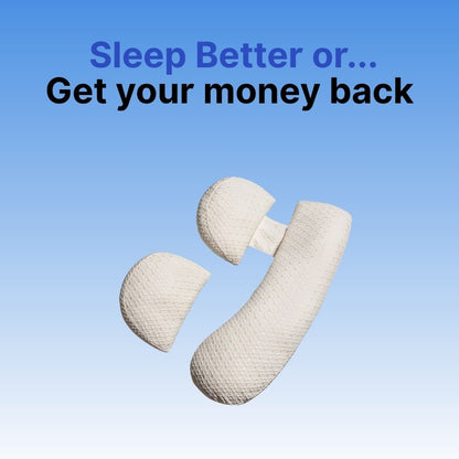 ComfortNest | U Shaped Pregnancy Pillow with Adjustable Filling | Ergonomic Design for Ultimate Comfort 0