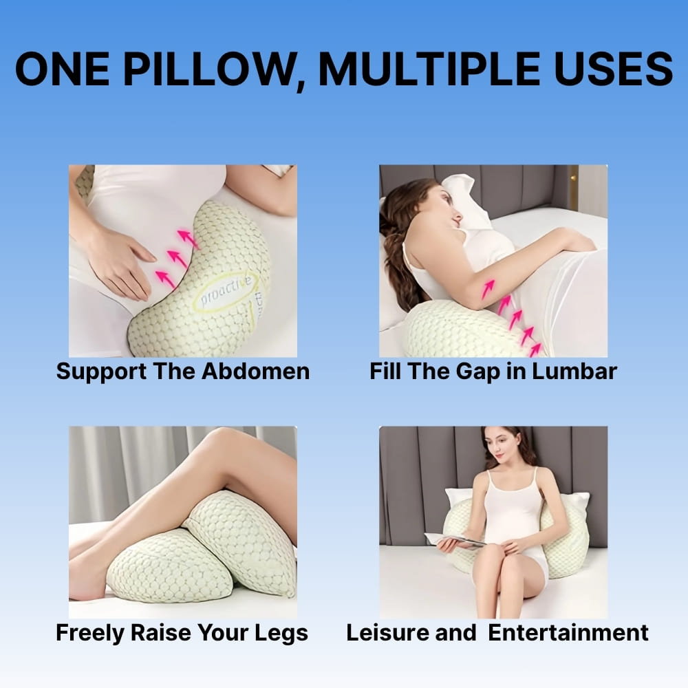 ComfortNest | U Shaped Pregnancy Pillow with Adjustable Filling | Ergonomic Design for Ultimate Comfort 3