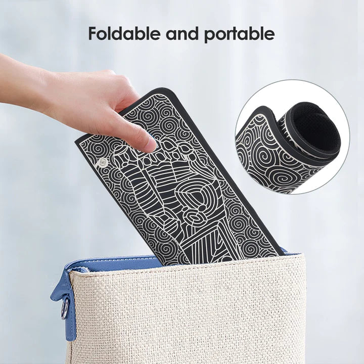 ComfortWave | EMS Foot Massager Mat with 6 Modes & 9 Intensity Levels | Portable Relief for Tired Feet 3