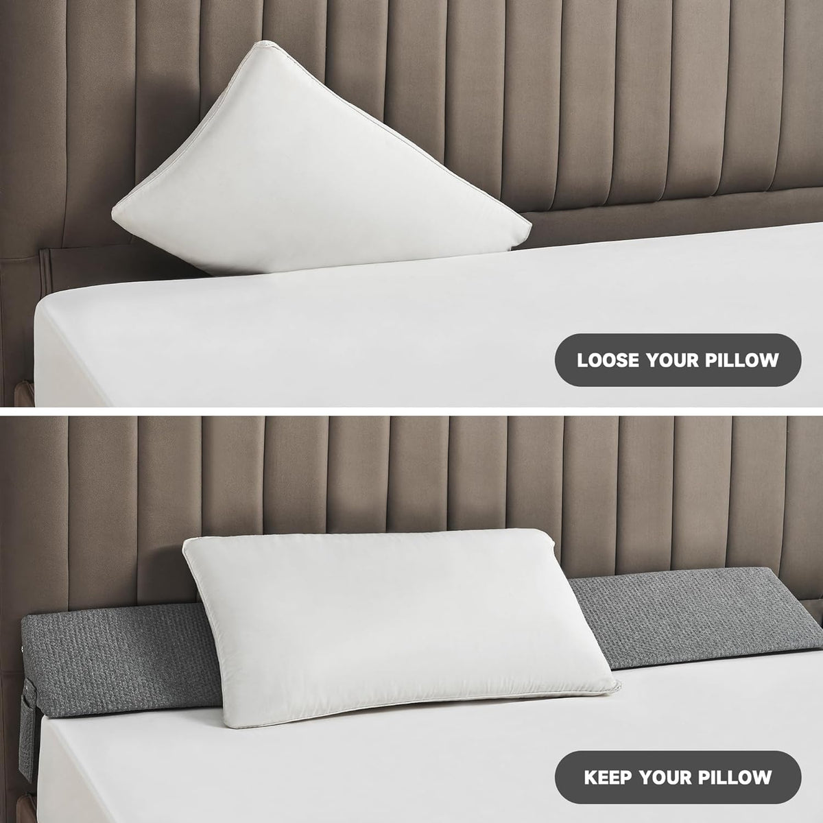 ComfortWedge | Gap Filler Pillow with Elevated Support | Versatile Design for Enhanced Sleep Comfort 3