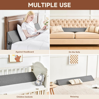 ComfortWedge | Gap Filler Pillow with Elevated Support | Versatile Design for Enhanced Sleep Comfort 5