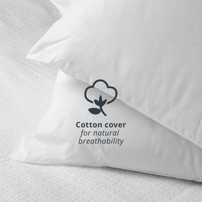 Comfort Cub | Kids Pillow with Ultra-Soft Cotton Cover & Anti-Microbial Protection | Low Profile Design for Sweet Dreams 1