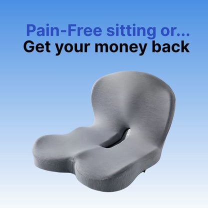 Comfort Cushion | Orthopedic Seat Cushion with Memory Foam | Ergonomic Design for All-Day Support 1
