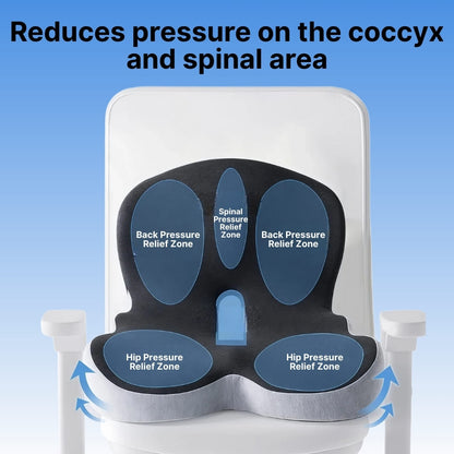 Comfort Cushion | Orthopedic Seat Cushion with Memory Foam | Ergonomic Design for All-Day Support 3