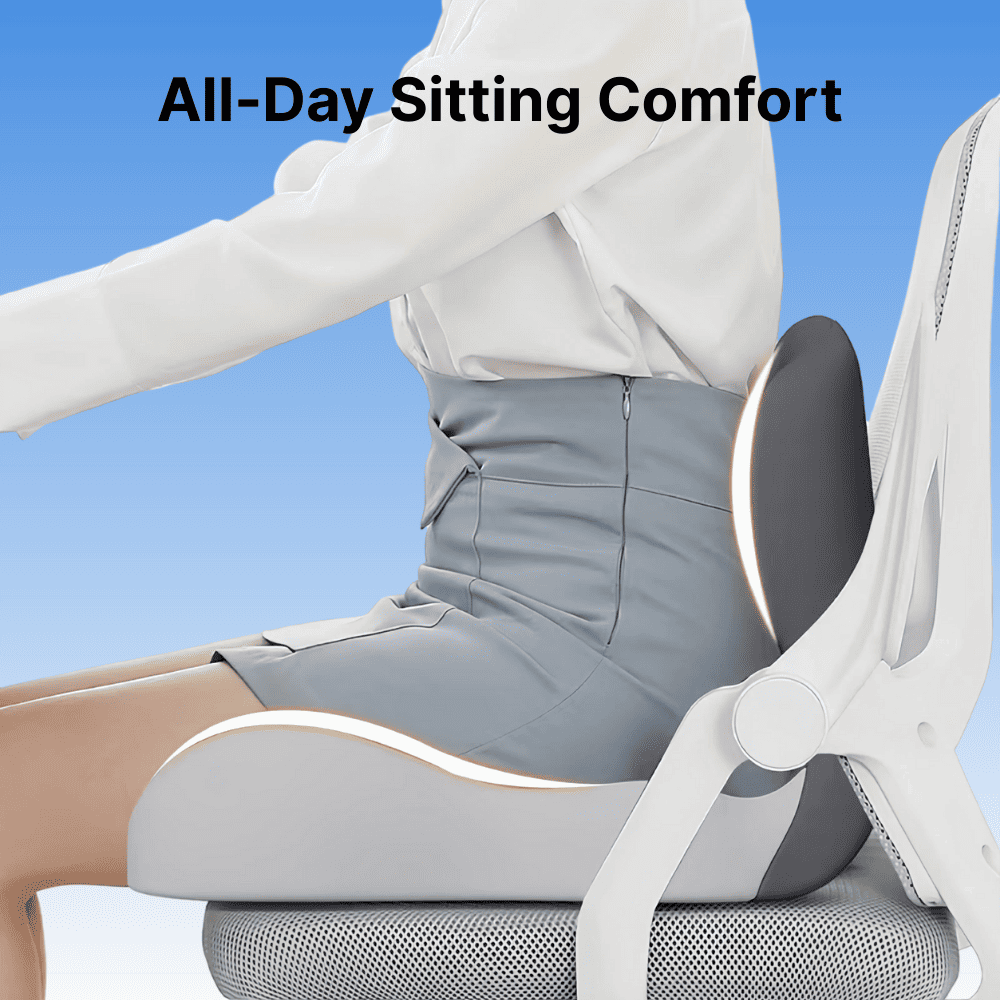 Comfort Cushion | Orthopedic Seat Cushion with Memory Foam | Ergonomic Design for All-Day Support 6
