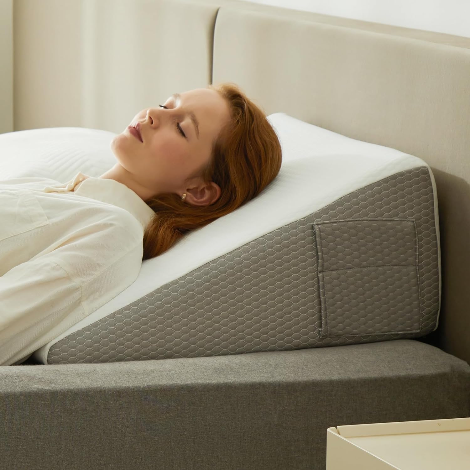 Comfort Haven | Back Support Pillow with Cooling Gel Layer | Versatile Design for Ultimate Back Pain Relief 0