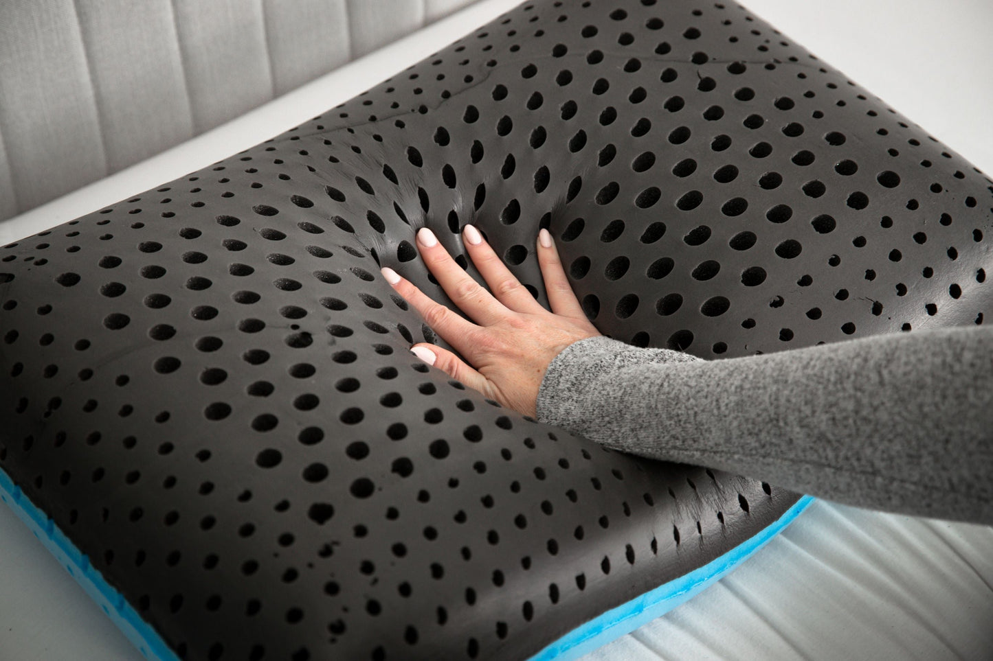 Comfort Haven | Cooling Pillow with 7-in-1 Technology & Activ-Air | Ergonomic Design for Side Sleepers 1