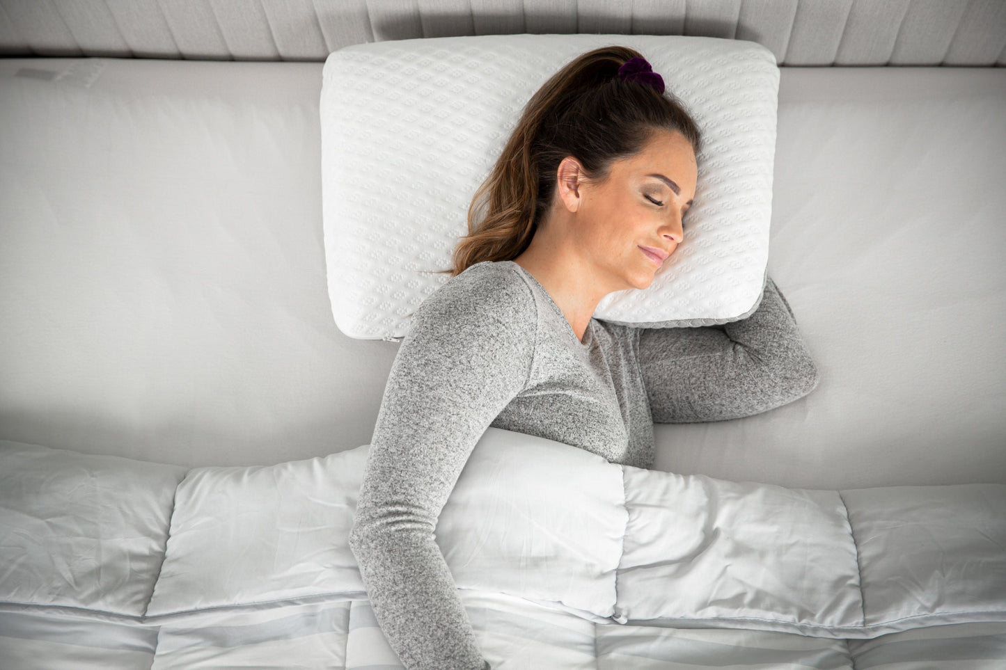 Comfort Haven | Cooling Pillow with 7-in-1 Technology & Activ-Air | Ergonomic Design for Side Sleepers 5