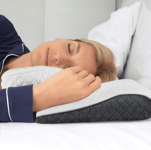Comfort Haven | Neck Support Pillow with Adjustable Contour | Ultimate Relief for Neck Pain and Restful Sleep 1