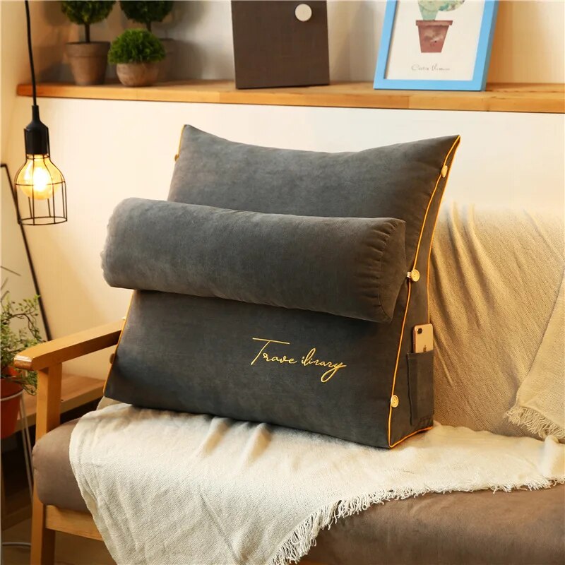 Comfort Haven | Reading Pillow for Bed with Adjustable Support | Cozy Backrest for Ultimate Relaxation 1