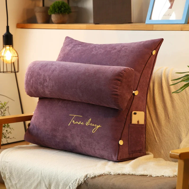 Comfort Haven | Reading Pillow for Bed with Adjustable Support | Cozy Backrest for Ultimate Relaxation 2