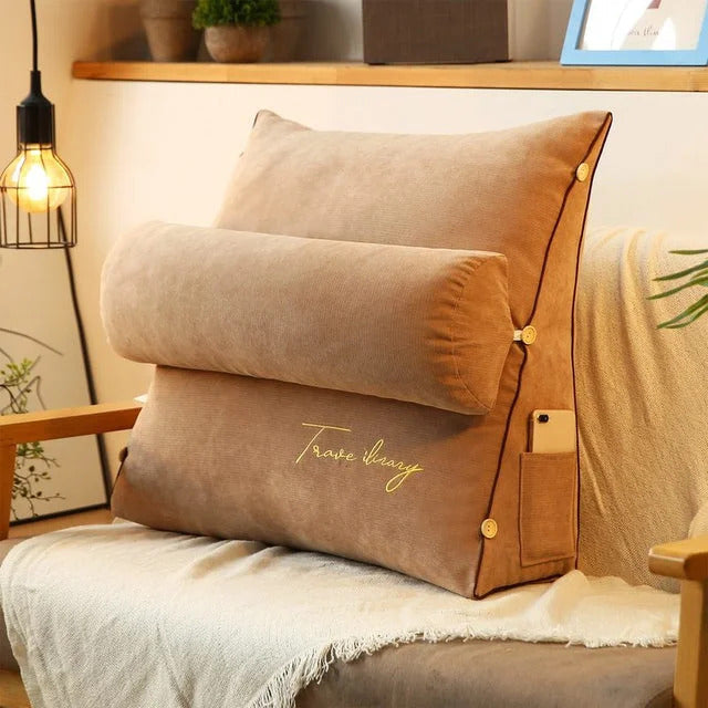 Comfort Haven | Reading Pillow for Bed with Adjustable Support | Cozy Backrest for Ultimate Relaxation 4