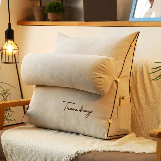 Comfort Haven | Reading Pillow for Bed with Adjustable Support | Cozy Backrest for Ultimate Relaxation 5